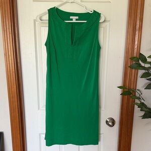 New York & Company Vibrant Green Midi Dress